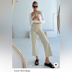 Carter Pants Beige